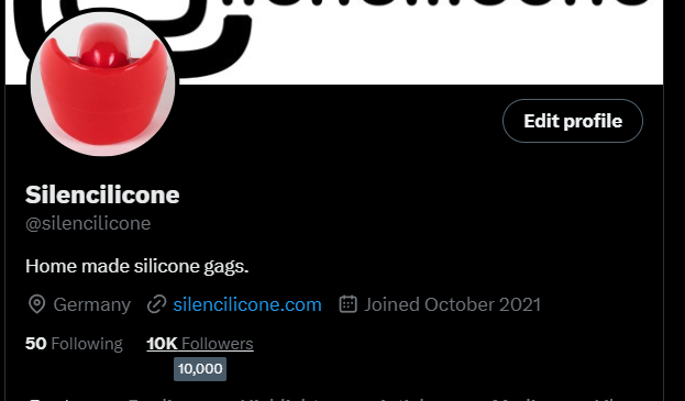 10.000 followers on X/Twitter