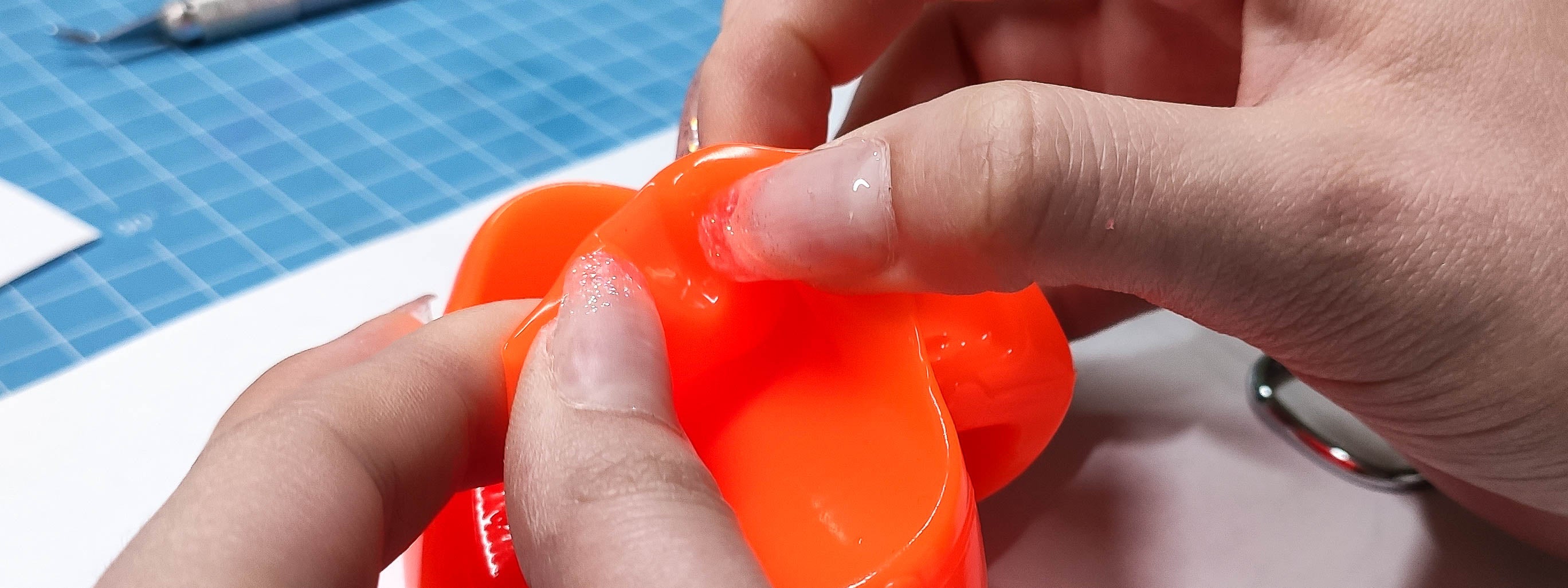 Adjusting the gag to own needs