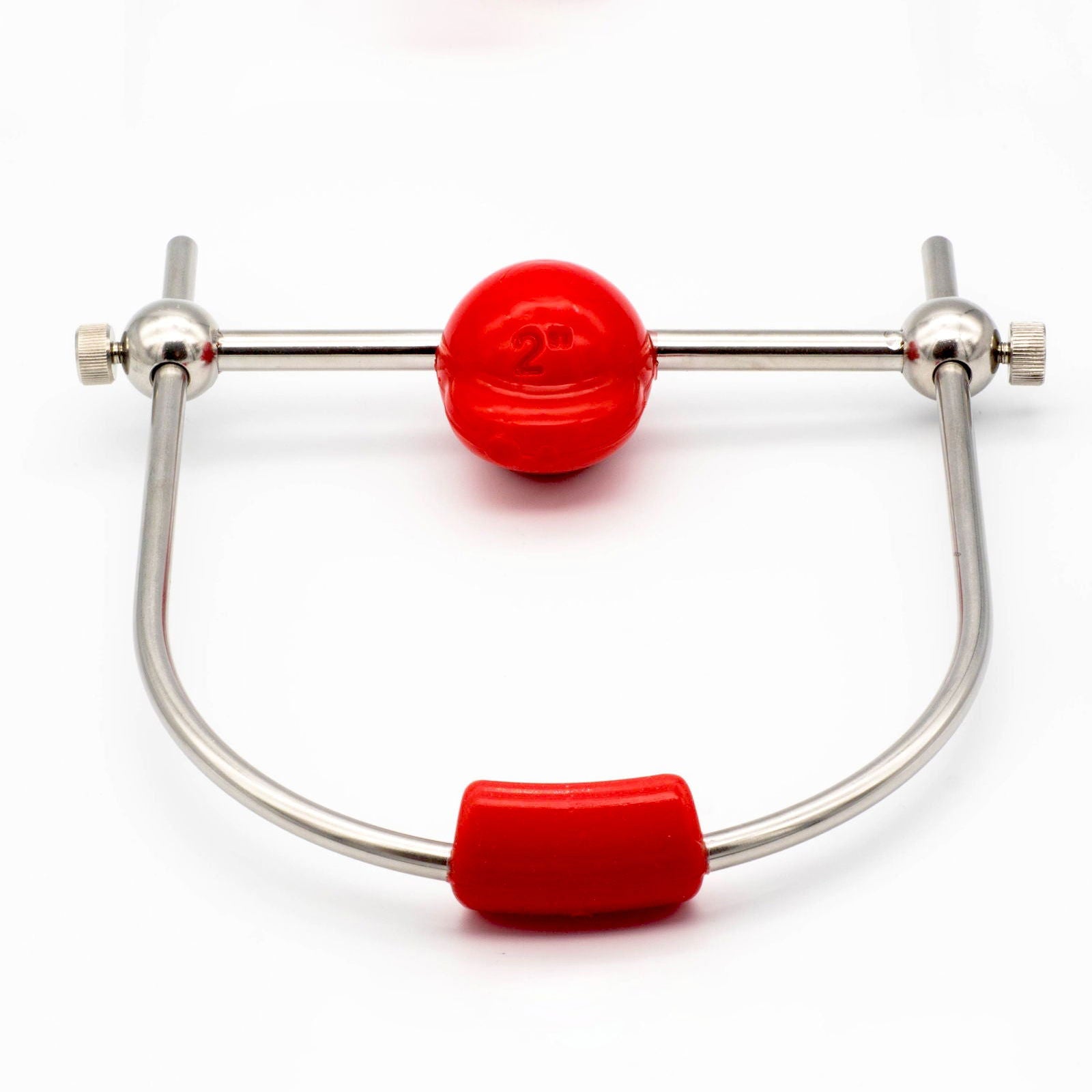 Ballknebel mit Stahlbügel - silencilicone