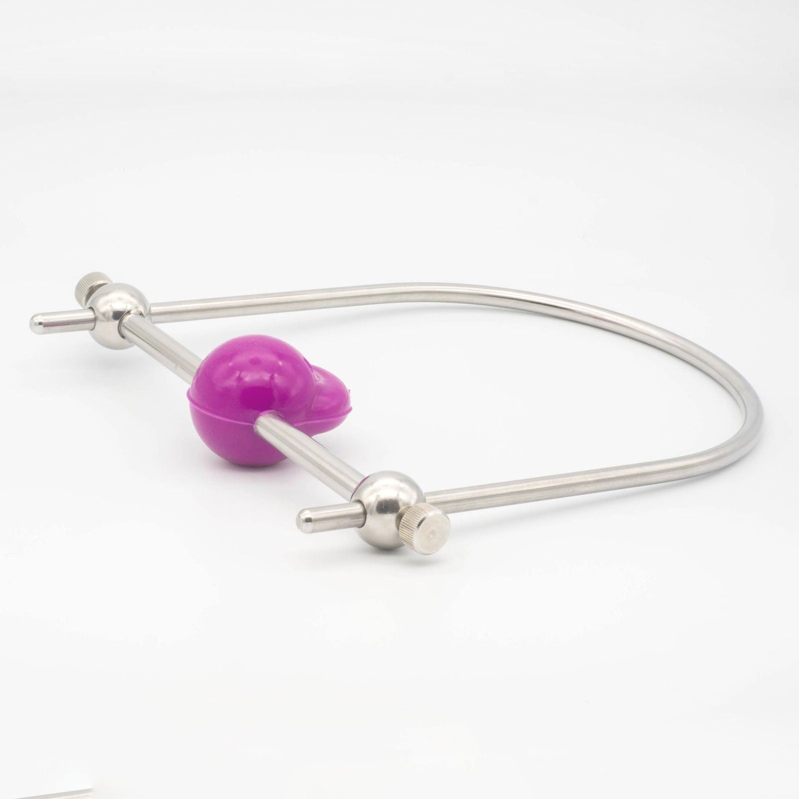 Ballknebel mit Stahlbügel - silencilicone