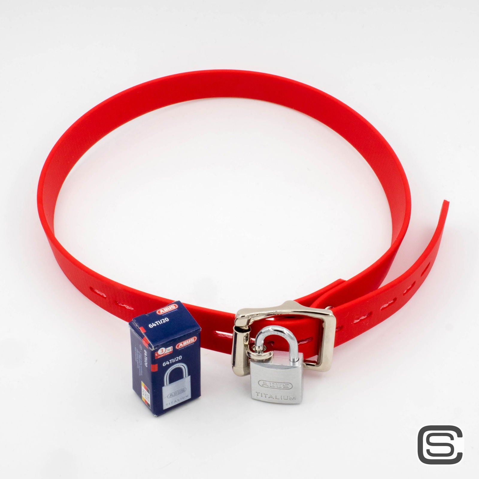 Riemen für Ultra Strap Gag abschliesbar - silencilicone