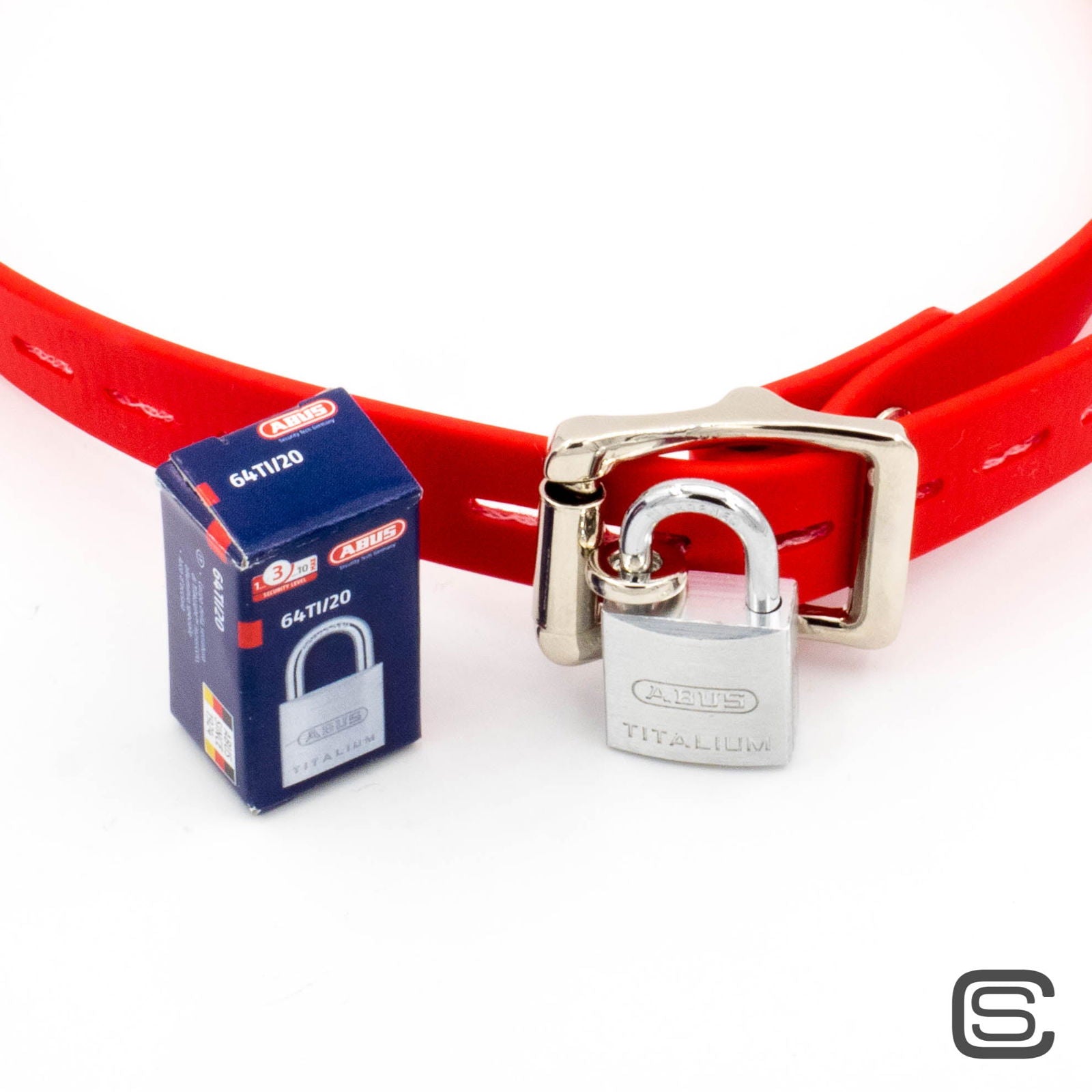 Riemen für Ultra Strap Gag abschliesbar - silencilicone