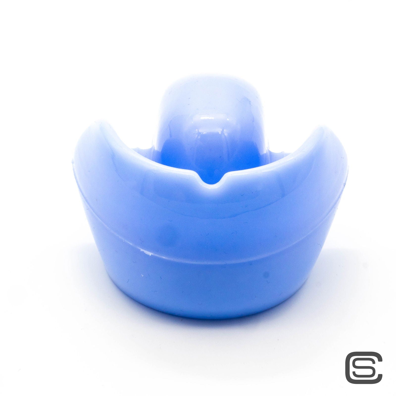 The Big One V1.4 - Silikon Zungenknebel - Babyblau - silencilicone