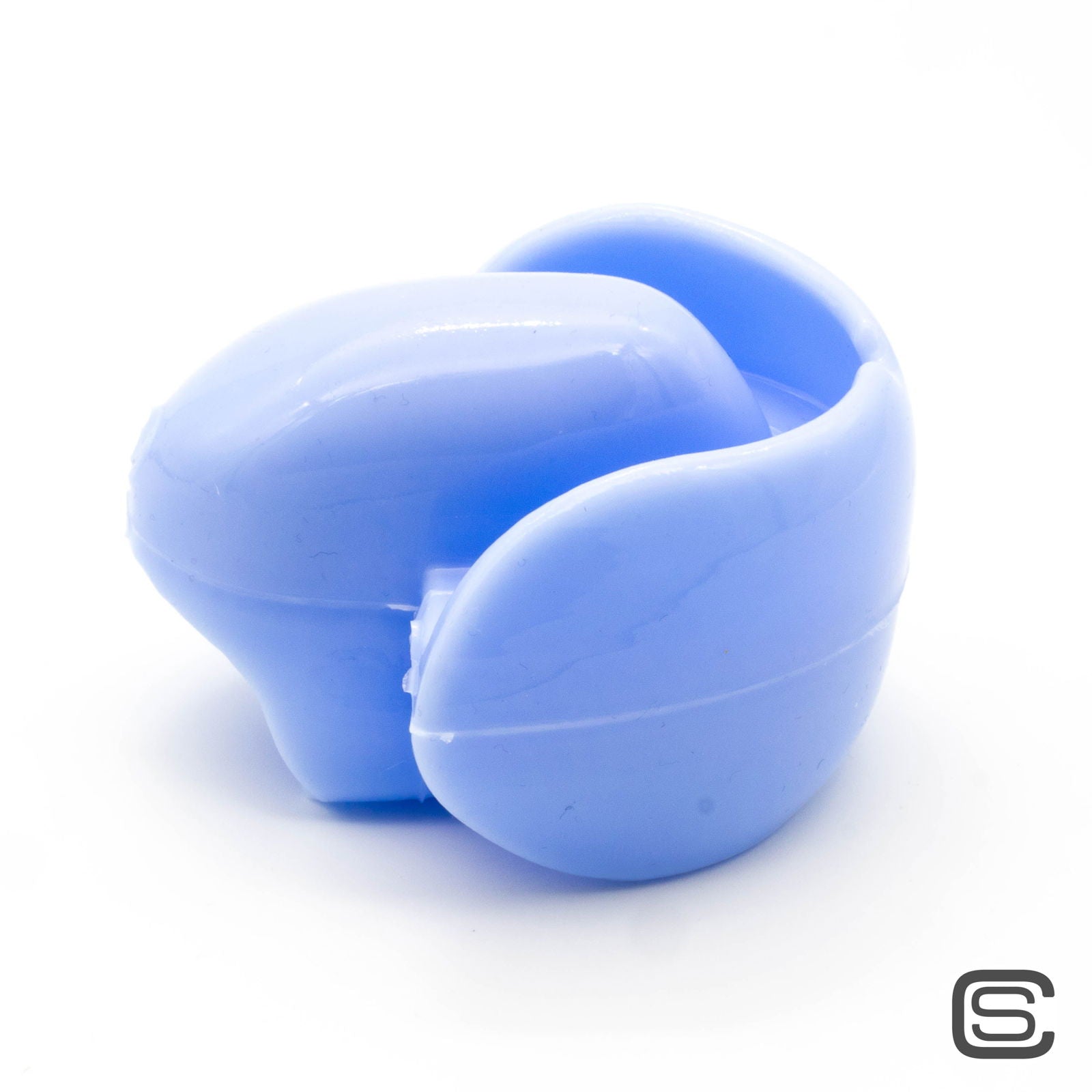 The Big One V1.4 - Silikon Zungenknebel - Babyblau - silencilicone