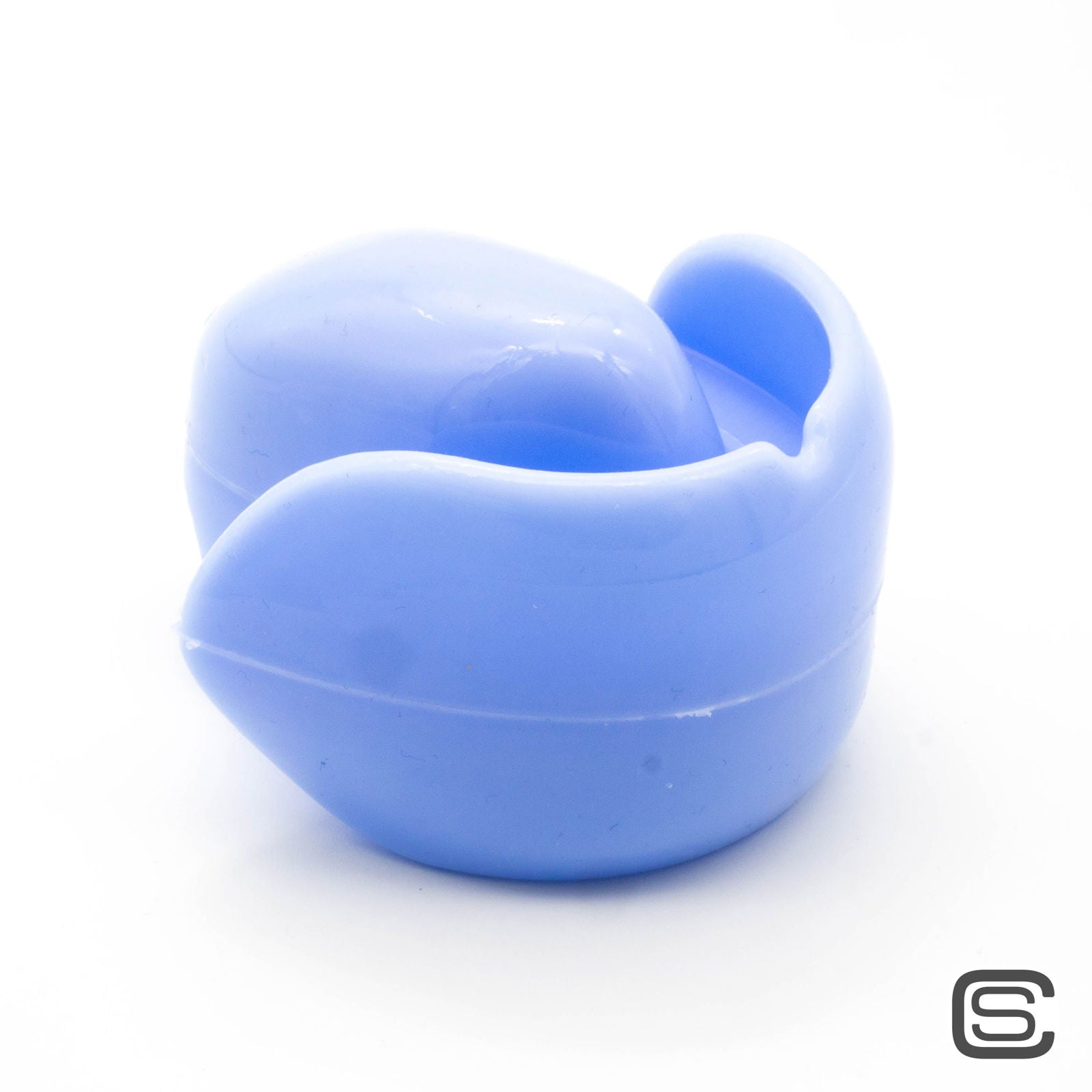 The Big One V1.4 - Silikon Zungenknebel - Babyblau - silencilicone