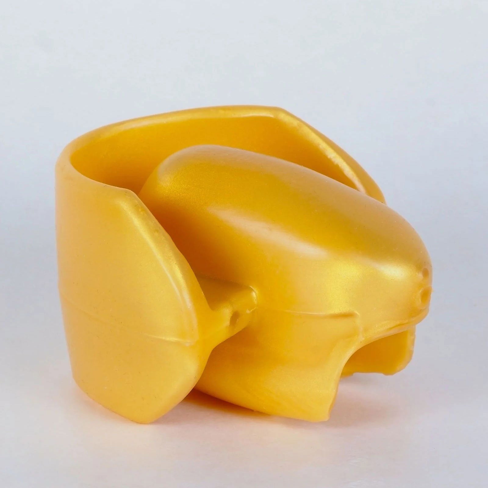 The Big One V1.4 - Silikon Zungenknebel - Gold - silencilicone