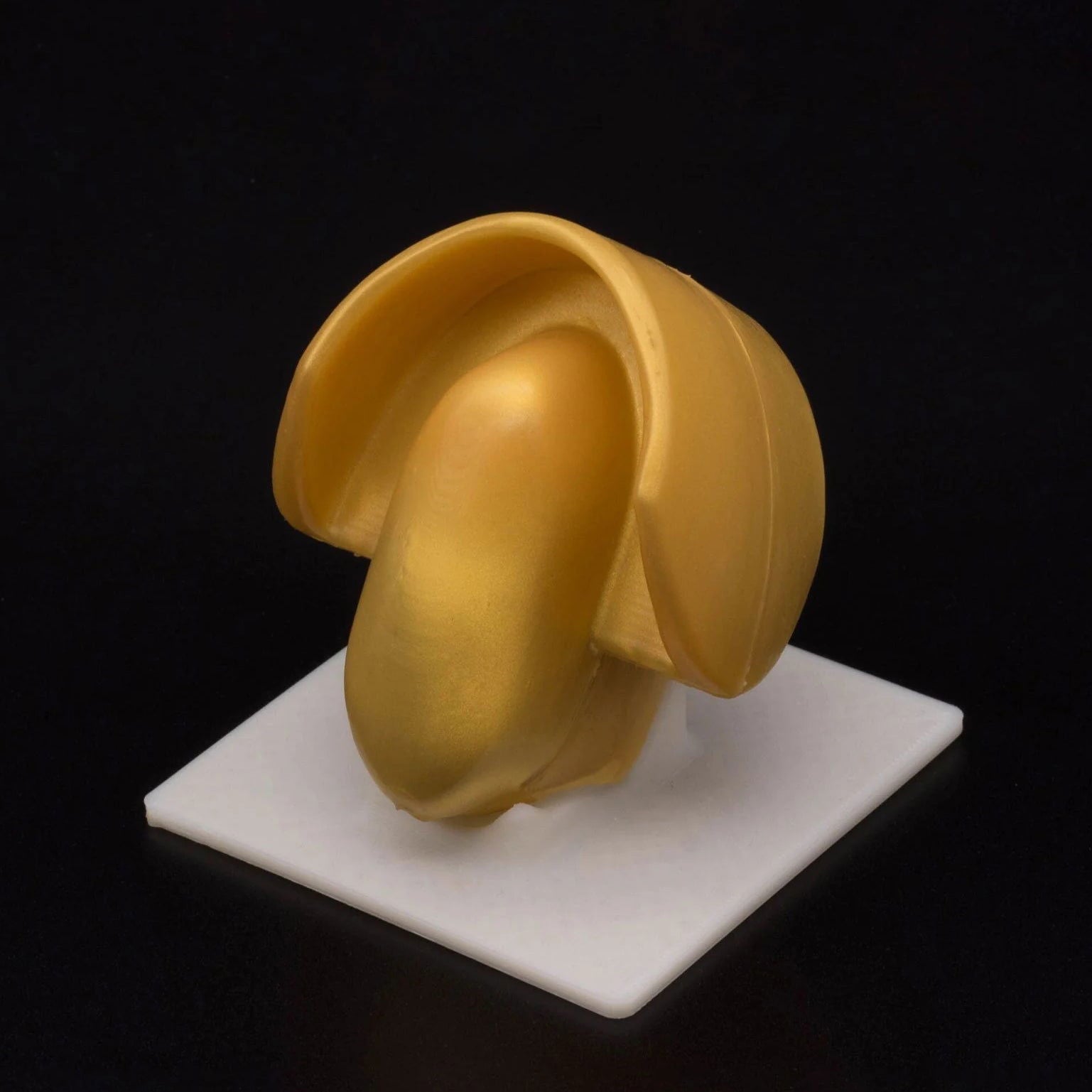 The Big One V1.4 - Silikon Zungenknebel - Gold - silencilicone