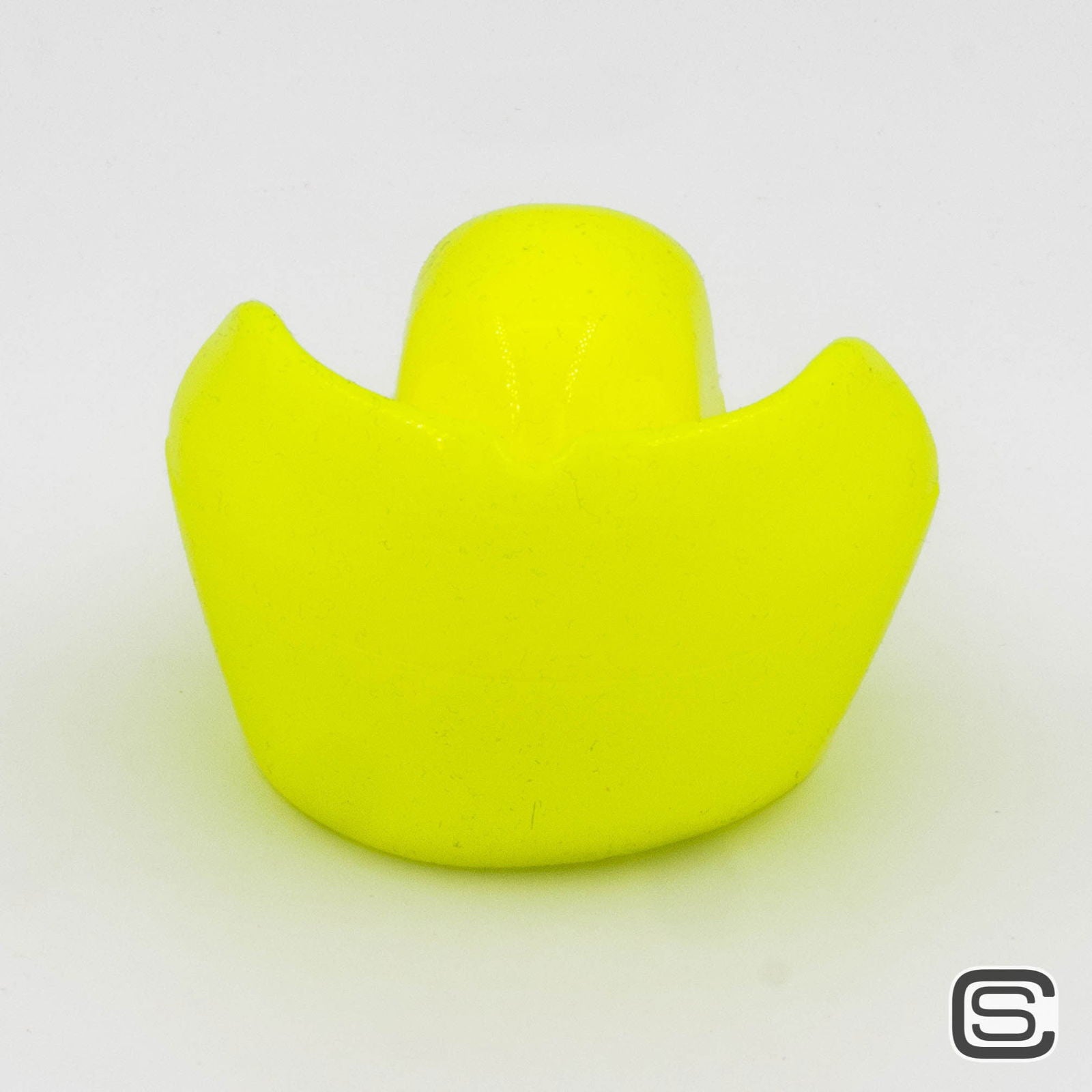 The Big One V1.4 - Silikon Zungenknebel - Neon Gelb - silencilicone