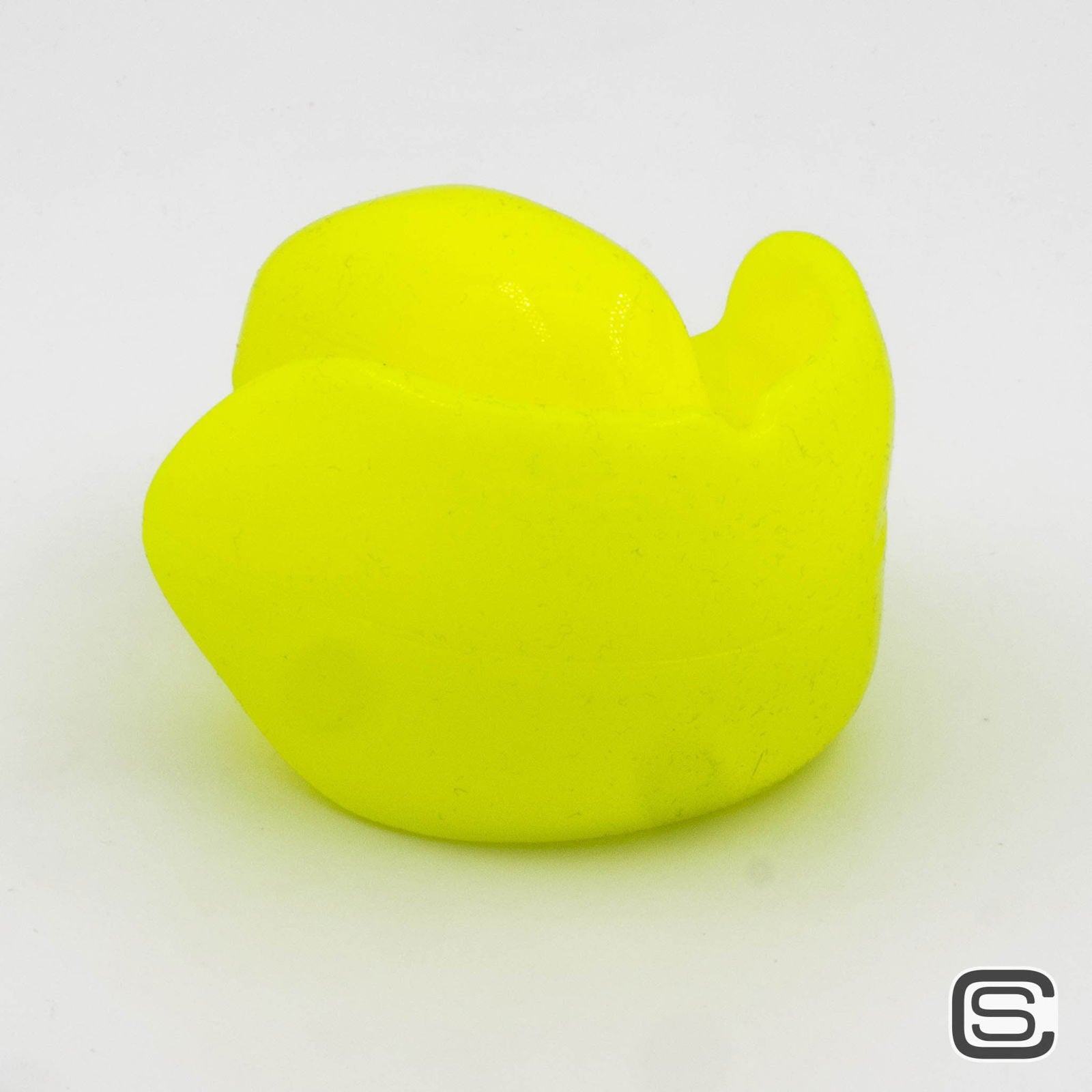 The Big One V1.4 - Silikon Zungenknebel - Neon Gelb - silencilicone