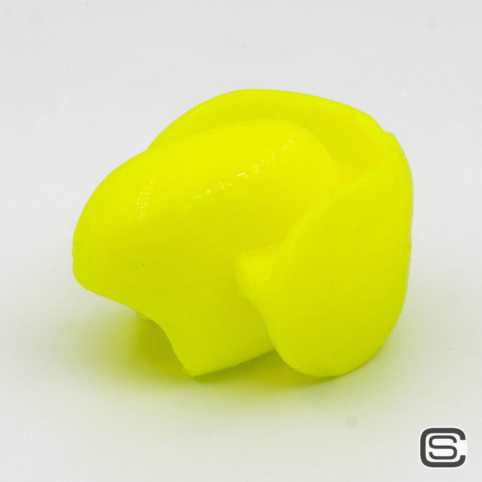 The Big One V1.4 - Silikon Zungenknebel - Neon Gelb - silencilicone