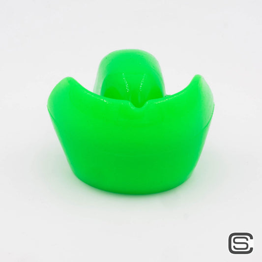 The Big One V1.4 - Silikon Zungenknebel - Neon Grün - silencilicone