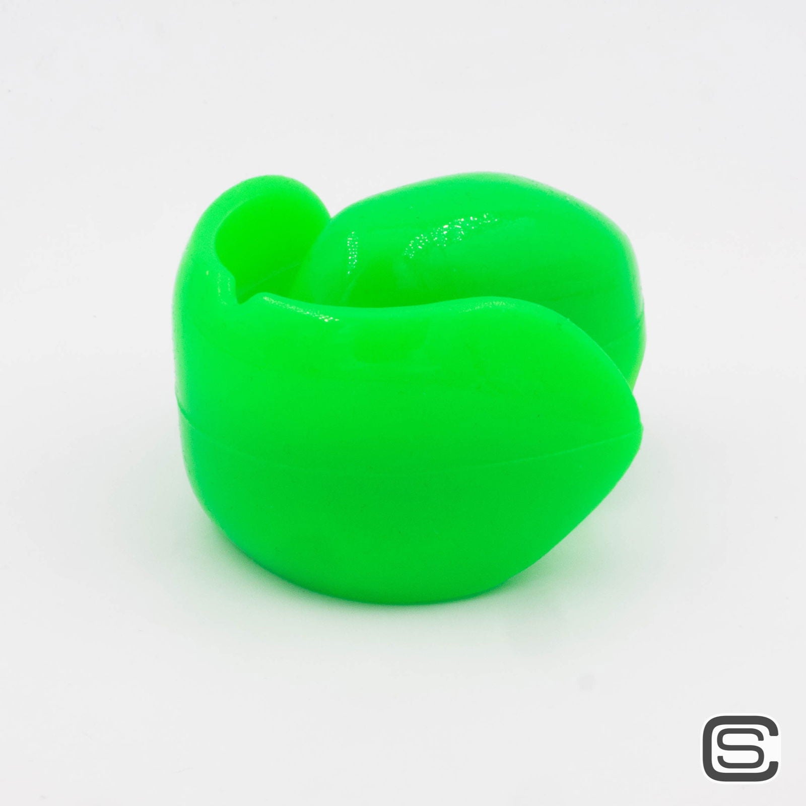 The Big One V1.4 - Silikon Zungenknebel - Neon Grün - silencilicone