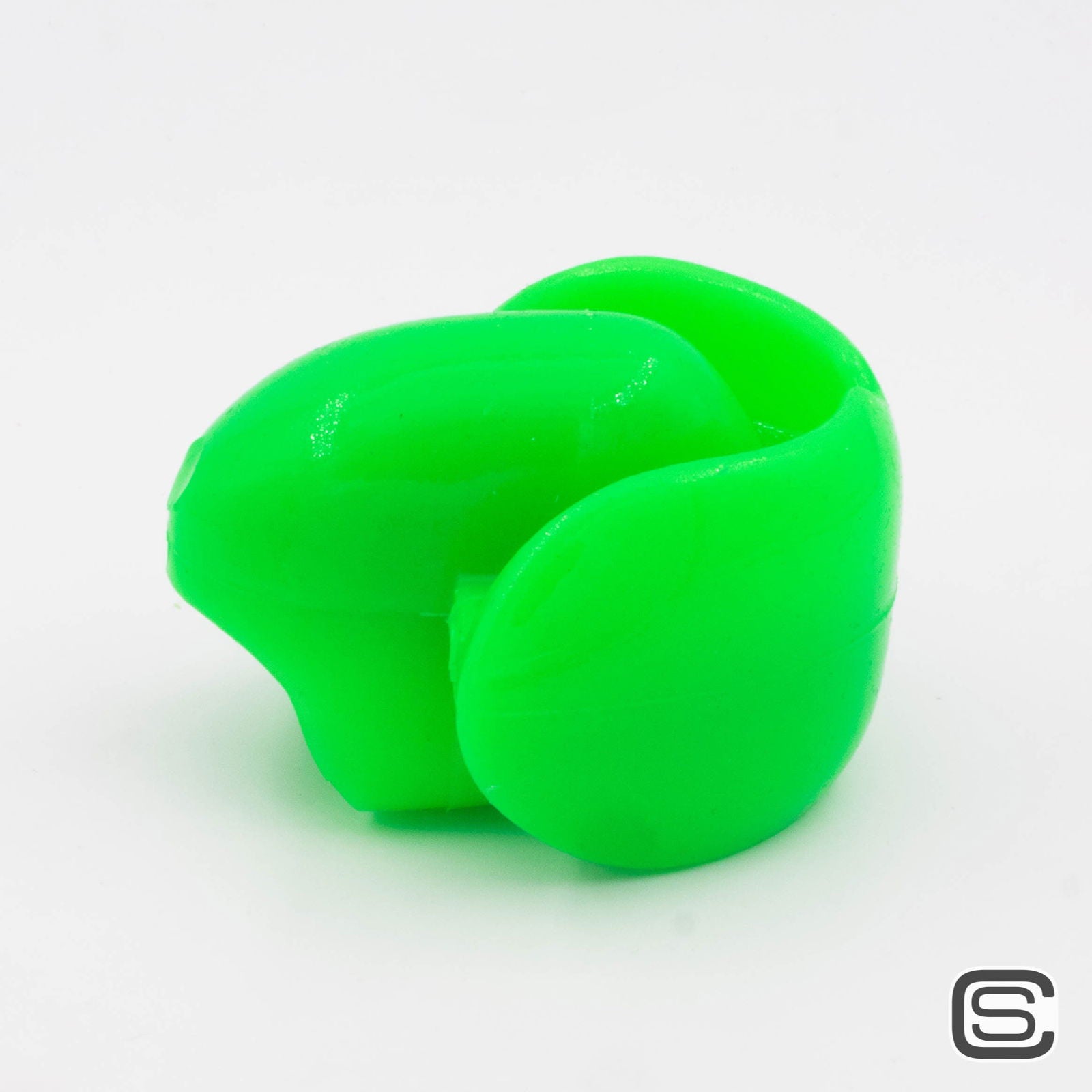 The Big One V1.4 - Silikon Zungenknebel - Neon Grün - silencilicone