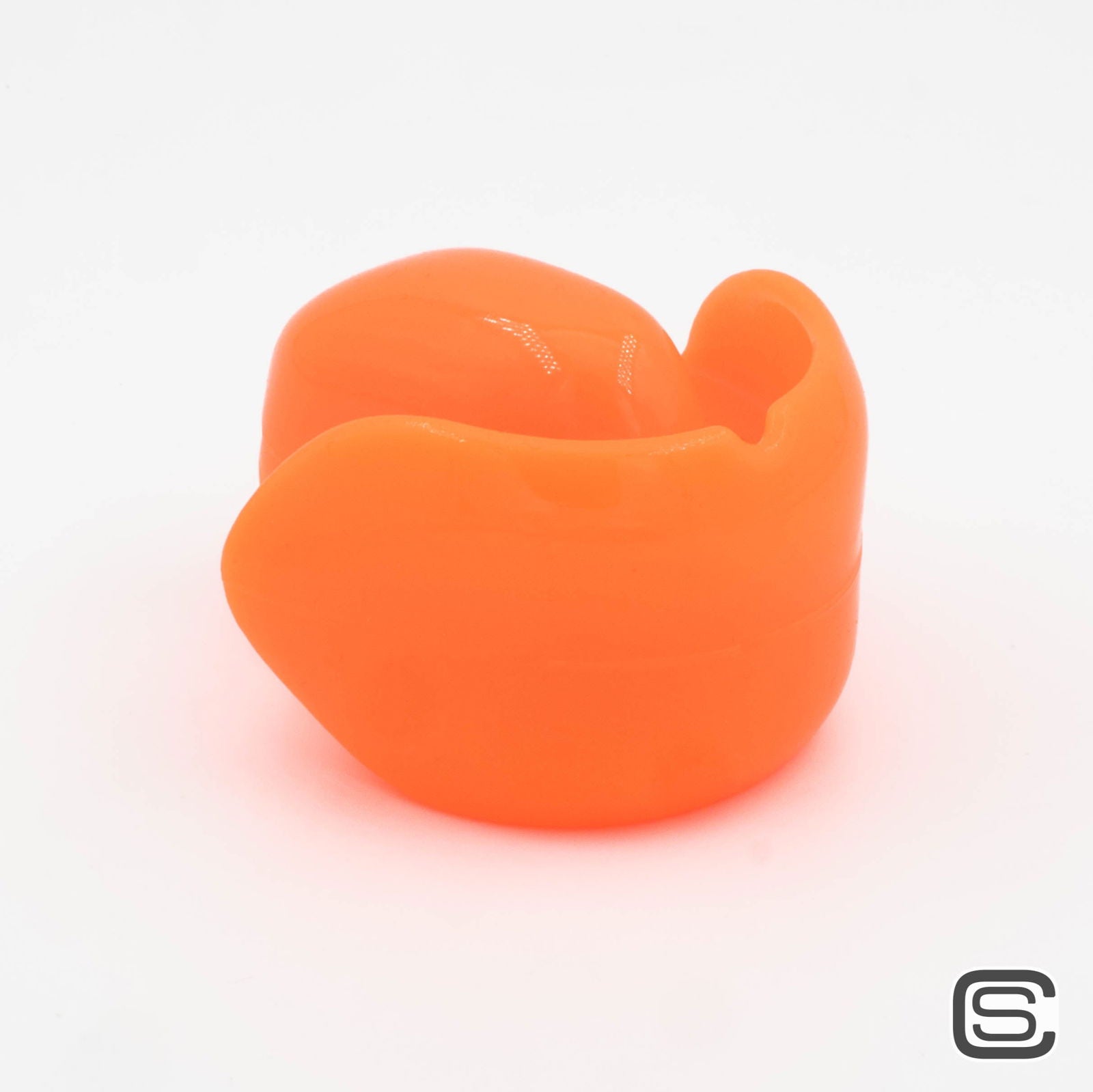 The Big One V1.4 - Silikon Zungenknebel - Neon Orange - silencilicone