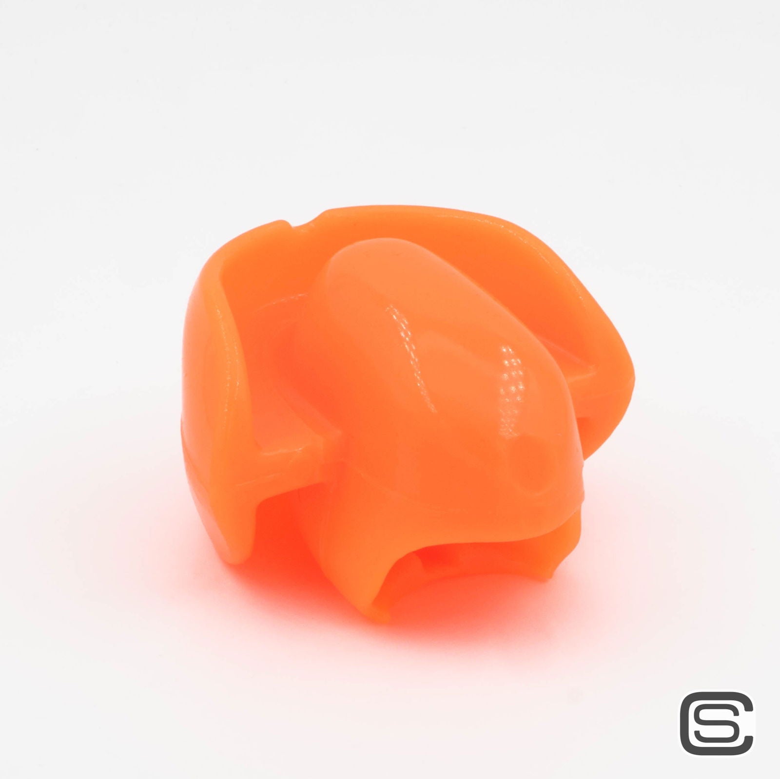 The Big One V1.4 - Silikon Zungenknebel - Neon Orange - silencilicone