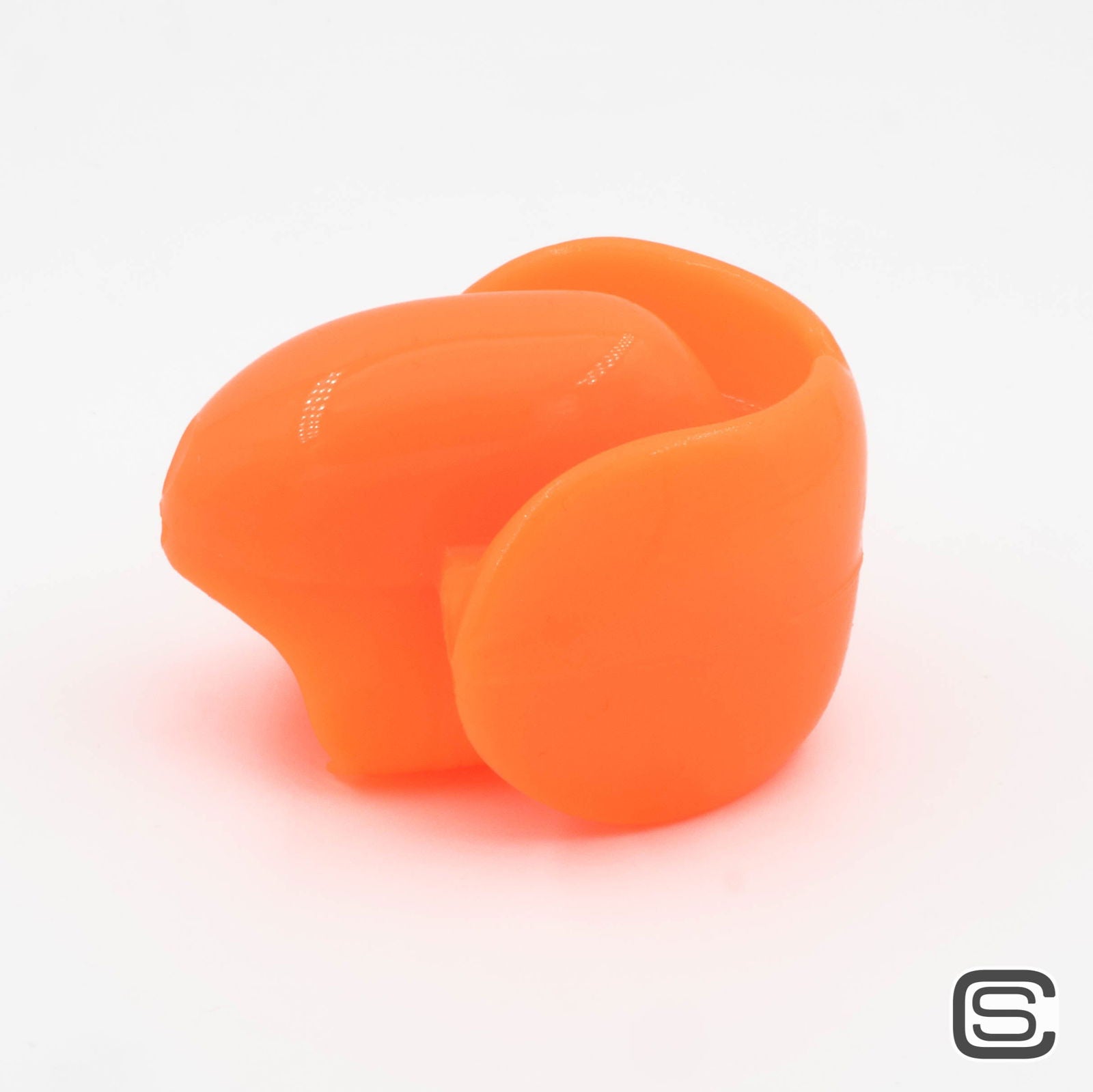The Big One V1.4 - Silikon Zungenknebel - Neon Orange - silencilicone