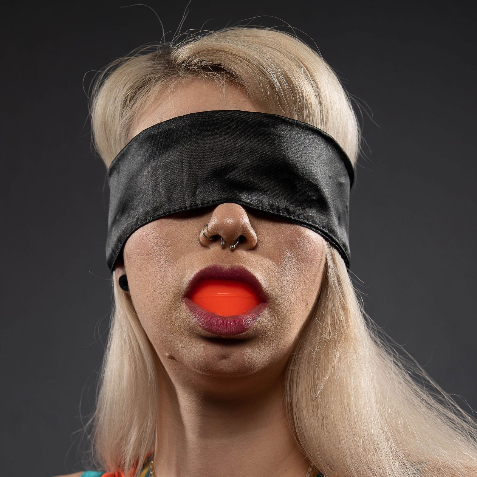 The Big One V1.4 - Silikon Zungenknebel - Neon Orange - silencilicone