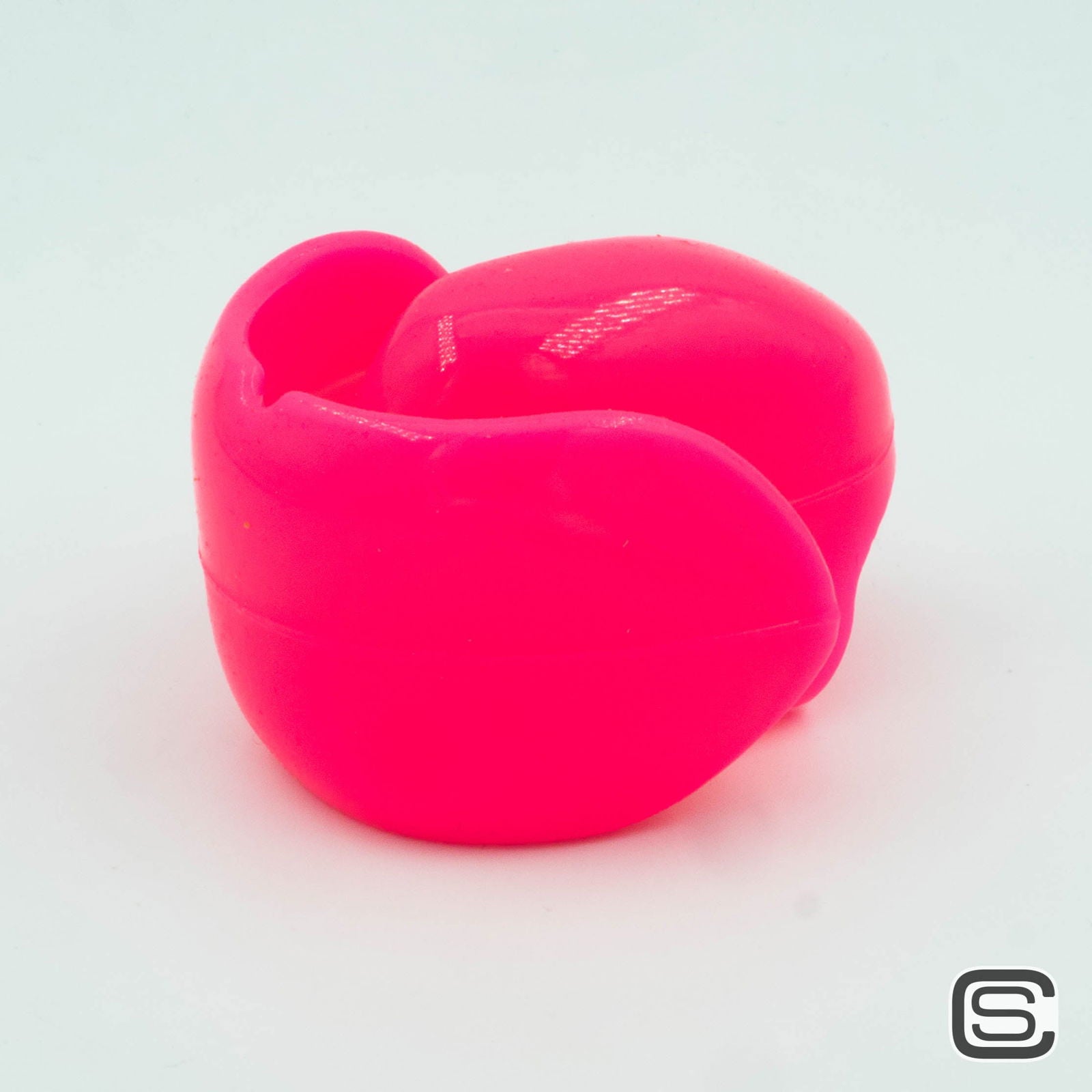 The Big One V1.4 - Silikon Zungenknebel - Neon Pink - silencilicone