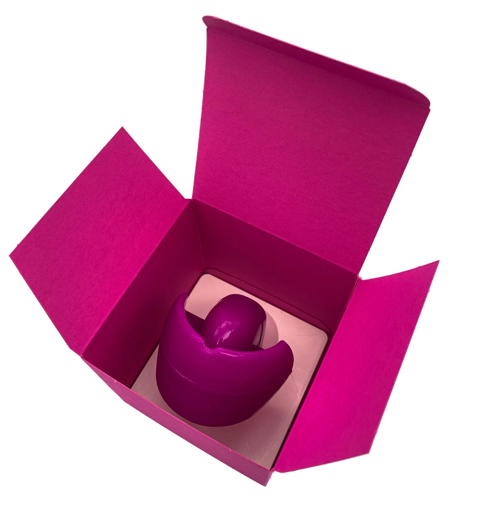 The Big One V1.4 - Silikon Zungenknebel - Purple - silencilicone