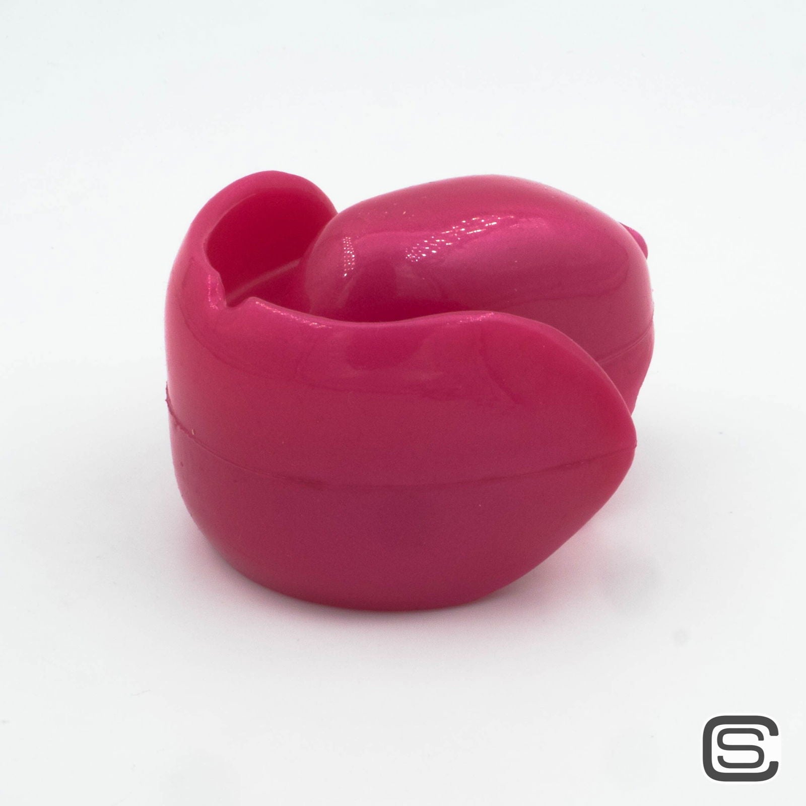 The Big One V1.4 - Silikon Zungenknebel - Red Met. - silencilicone