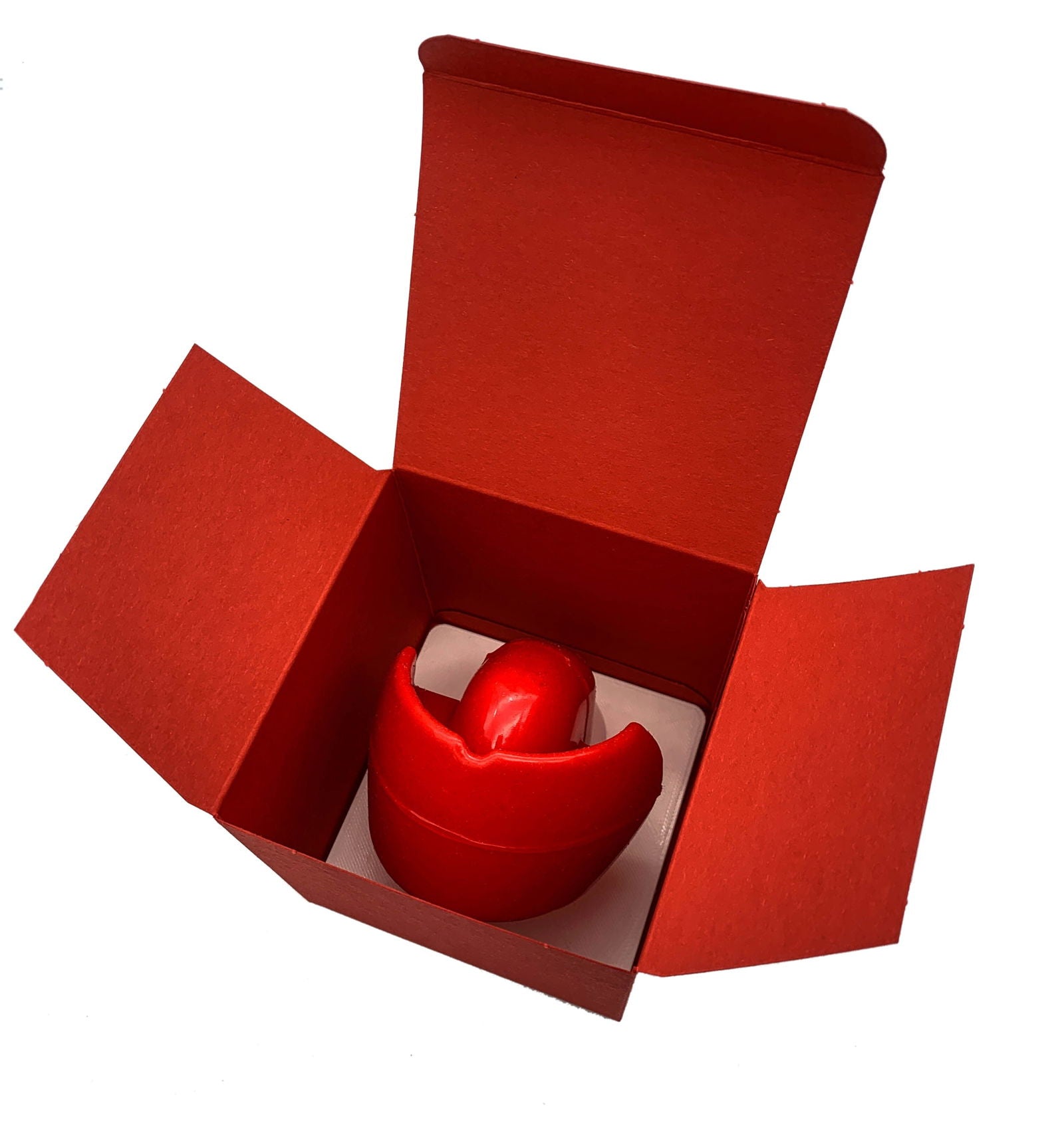 The Big One V1.4 - Silikon Zungenknebel - Rot - silencilicone