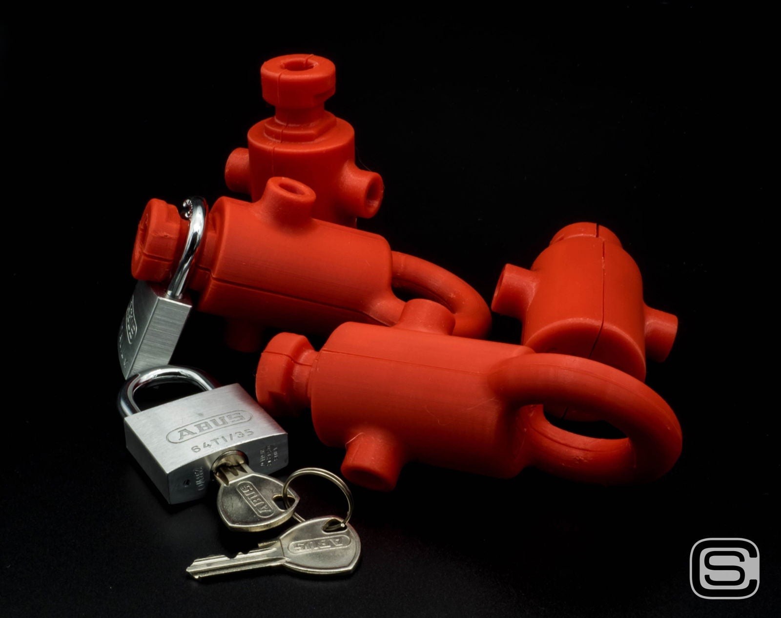 Verschluss für Ultra steel gag - silencilicone