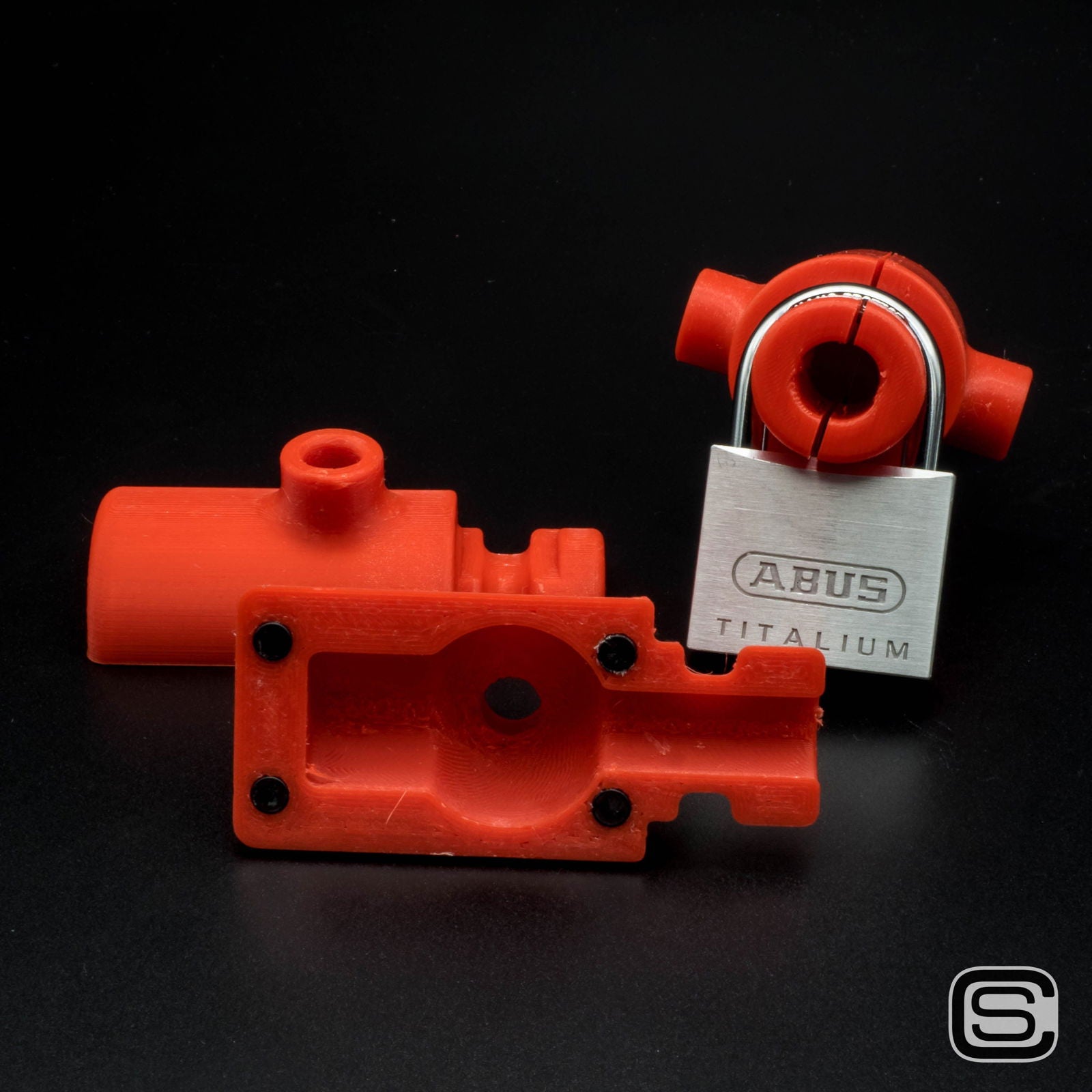 Verschluss für Ultra steel gag - silencilicone