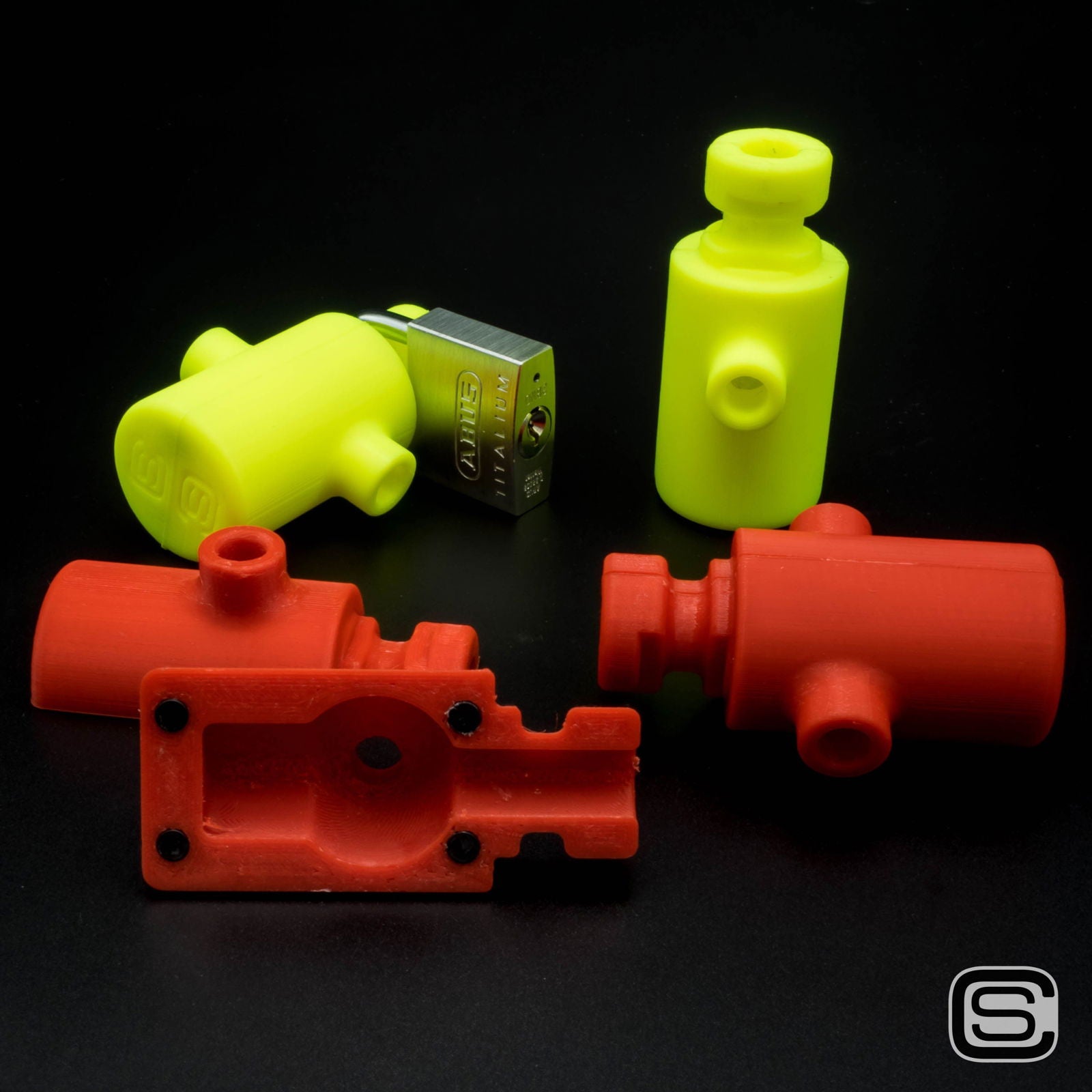 Verschluss für Ultra steel gag - silencilicone