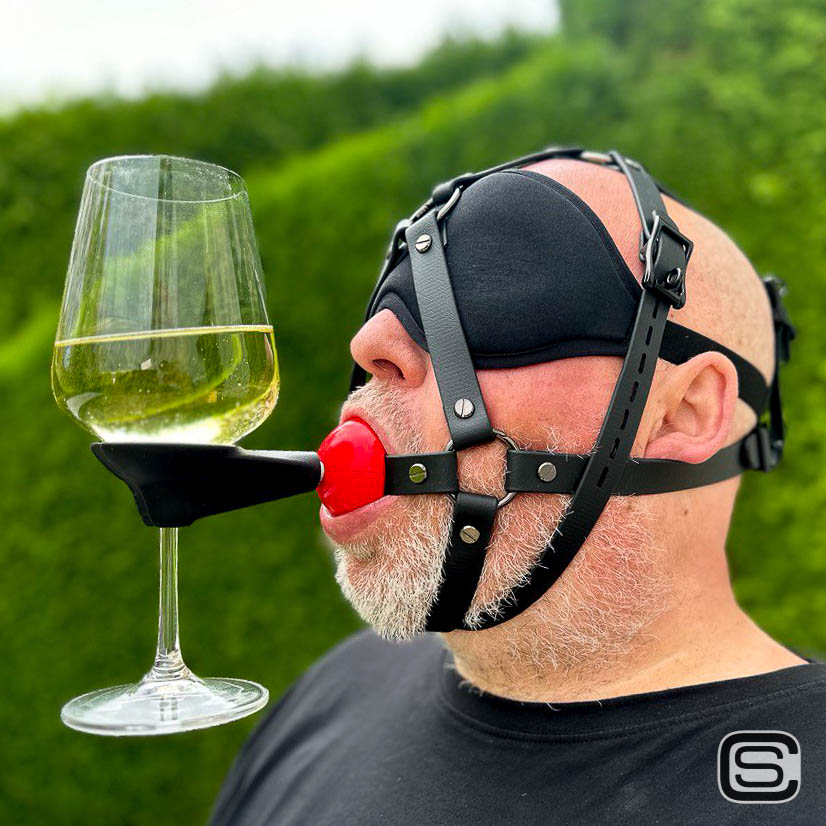 Weinglashalter für Multi Purpose Gag - silencilicone