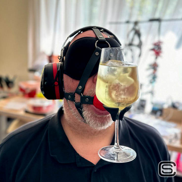 Weinglashalter für Multi Purpose Gag - silencilicone