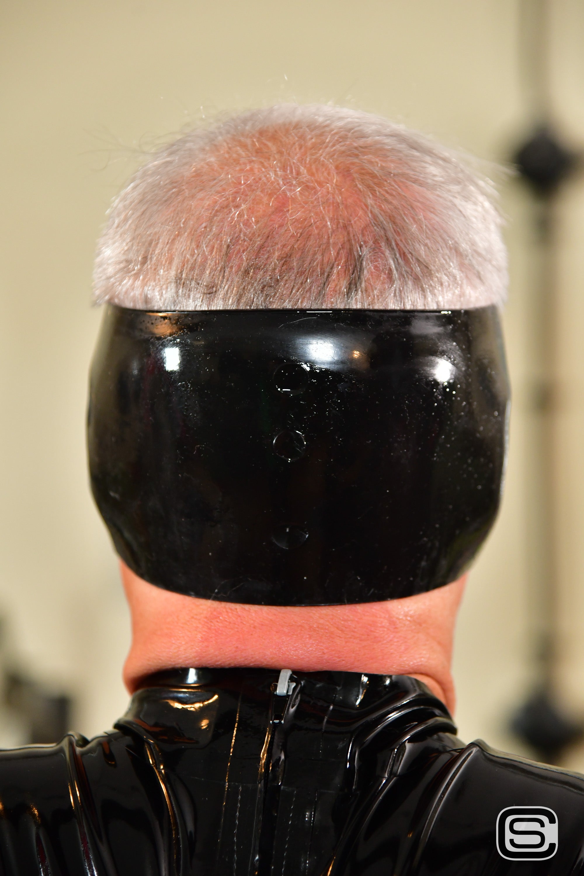 Blindfold Pitchblack by Silencilicone – rear view