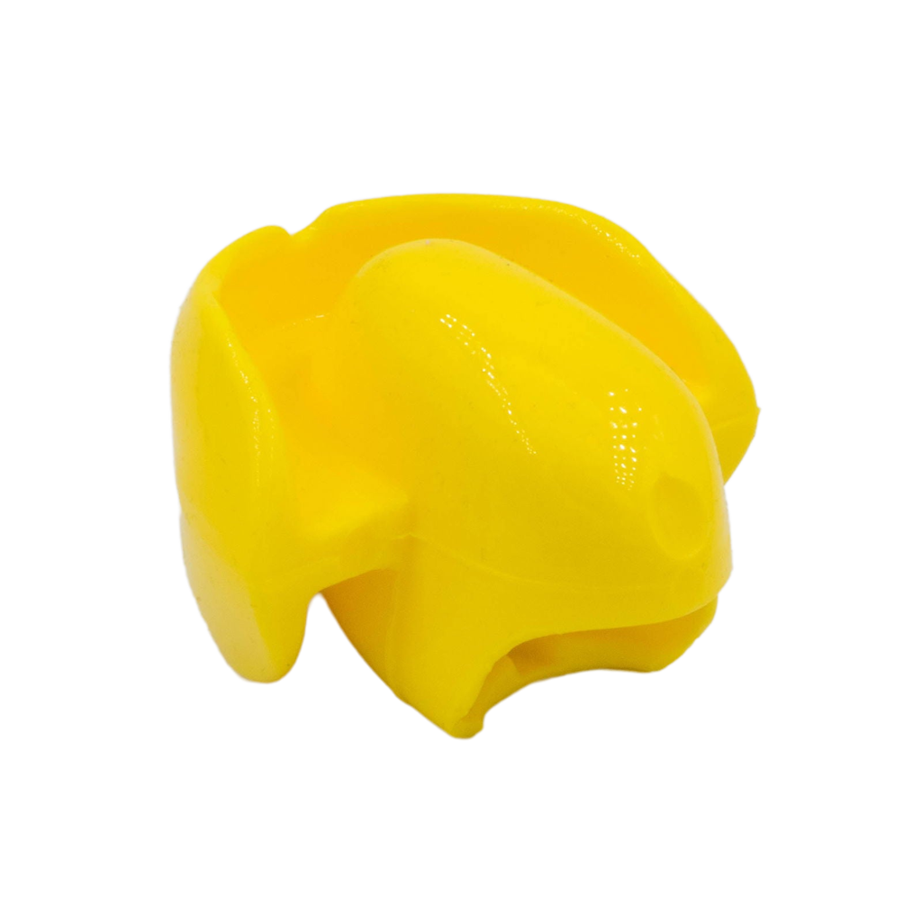 The Big One - Silikon Zungenknebel - Gelb
