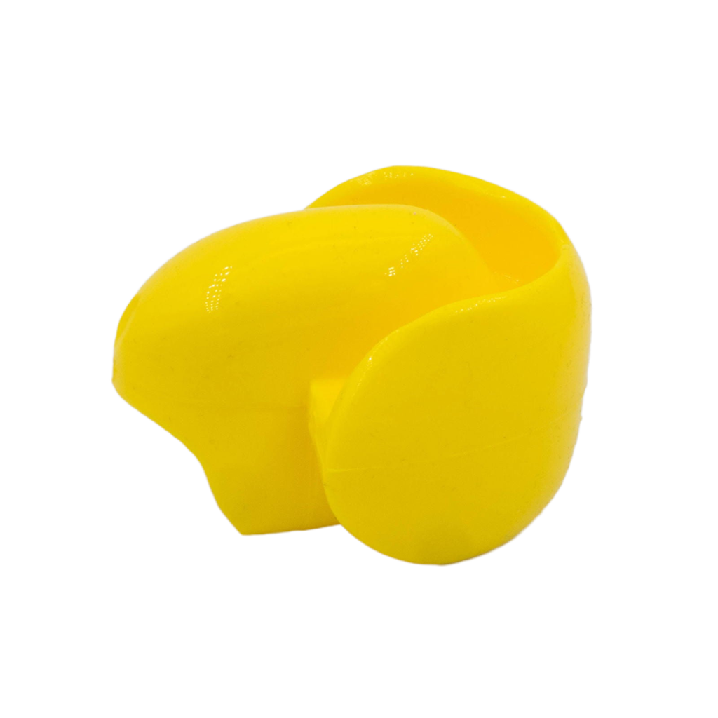 The Big One - Silikon Zungenknebel - Gelb